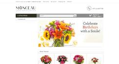 Desktop Screenshot of monceauflowers.com